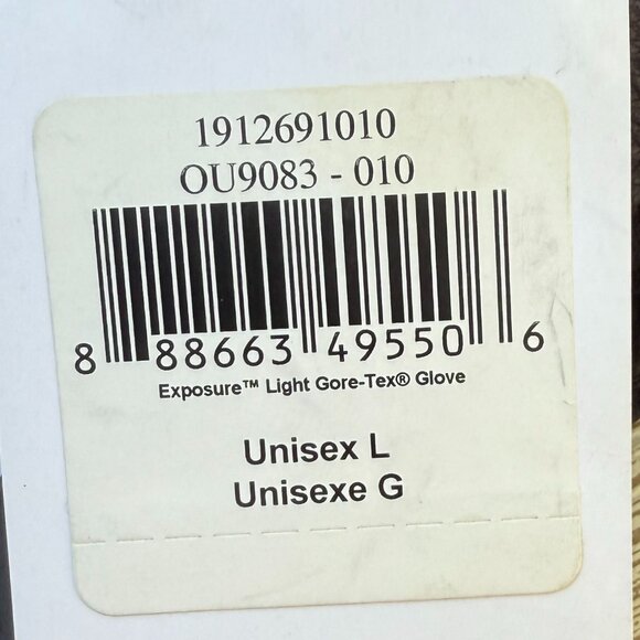 Mountain Hardwear Exposure Light Gore-Tex Glove Unisex Large Waterproof Winter - Picture 6 of 7